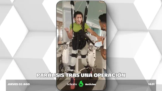 Una operación estética dejó a Carolina en silla de ruedas y sin habla Una operación estética dejó a Carolina en silla de ruedas y sin habla