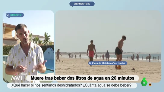 El nutricionista Pablo Ojeda desvela cuáles son los mejores alimentos para evitar la deshidratación El nutricionista Pablo Ojeda desvela cuáles son los mejores alimentos para evitar la deshidratación
