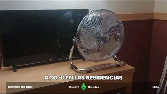 Habitaciones a casi 40 grados sin aire acondicionado: los familiares de residencias de ancianos exigen medidas urgentes Habitaciones a casi 40 grados sin aire acondicionado: los familiares de residencias de ancianos exigen medidas urgentes