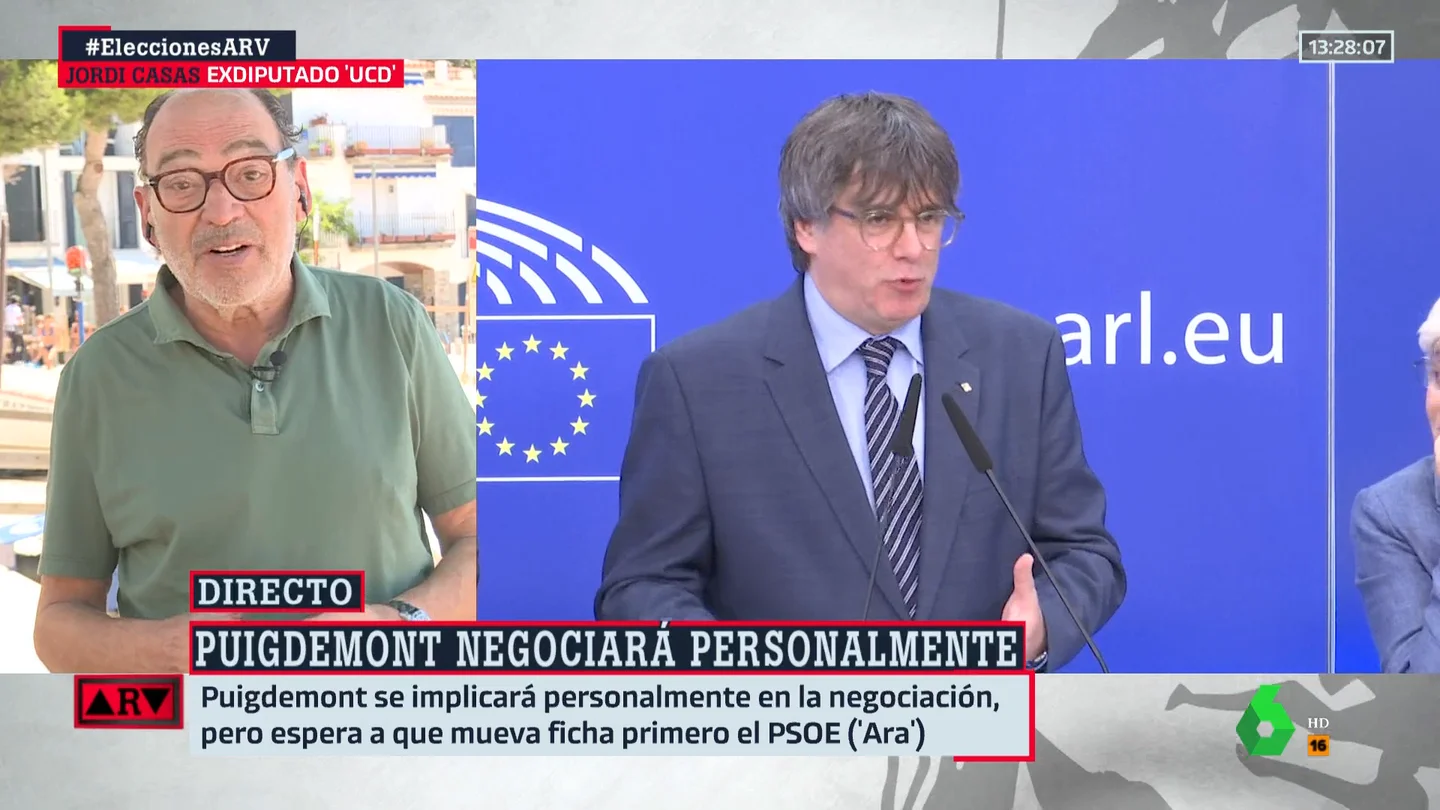 Jordi Casas: "Lo que se diga sobre estrategia conjunta no me lo creo, la batalla entre Junts y Esquerra es muy fuerte" Jordi Casas: "Lo que se diga sobre estrategia conjunta no me lo creo, la batalla entre Junts y Esquerra es muy fuerte"