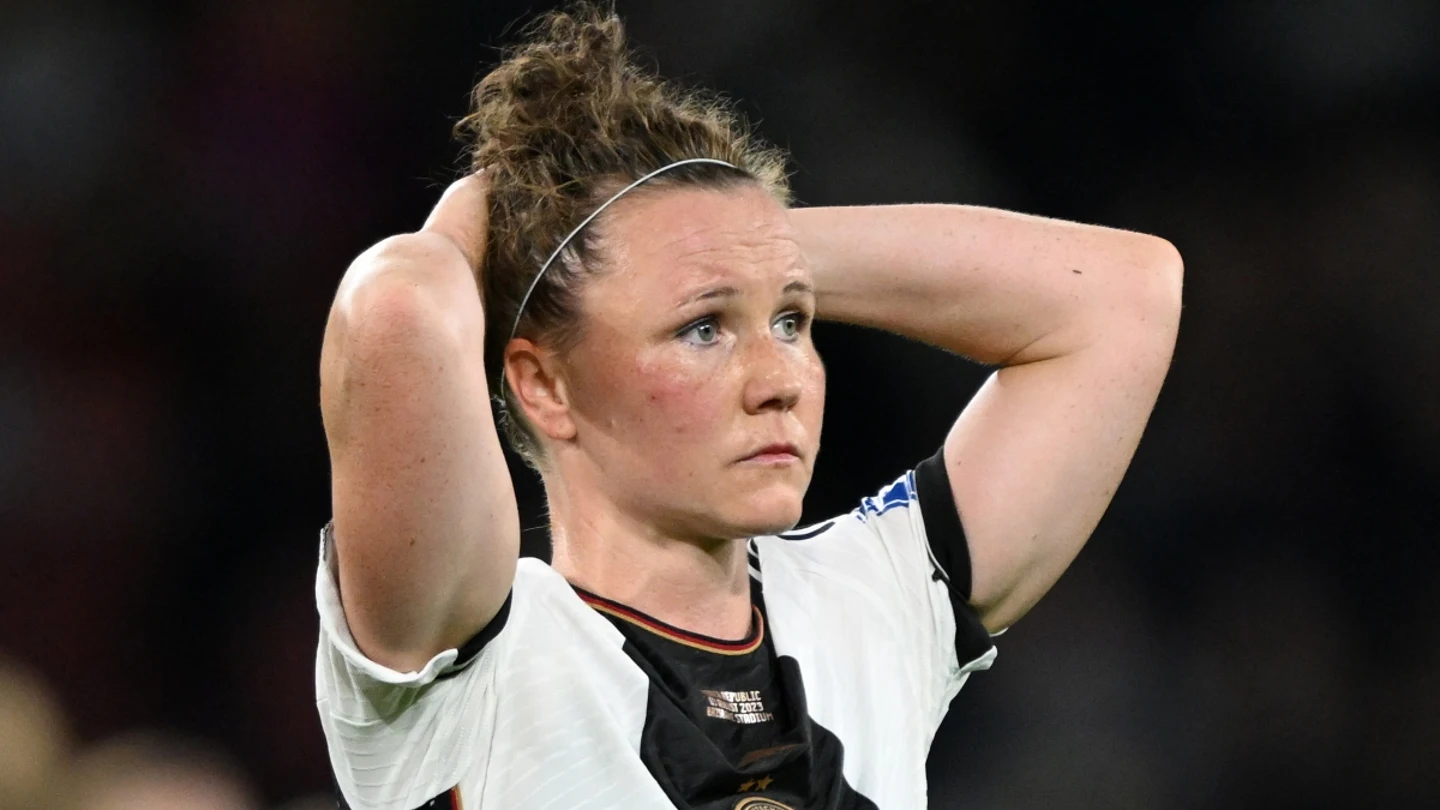 Marina Hegering, jugadora de Alemania Marina Hegering, jugadora de Alemania