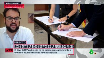 Monrosi ve "sorprendente" el pacto de PP y Vox para gobernar en Aragón: "Son cosas que no resultan coherentes"