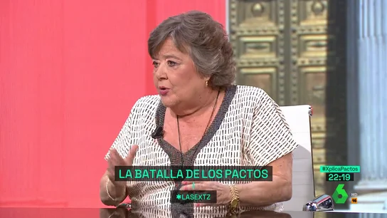 Cristina Almeida denuncia: "Todavía está en la Constitución que las mujeres no podemos heredar el trono" Cristina Almeida denuncia: "Todavía está en la Constitución que las mujeres no podemos heredar el trono"
