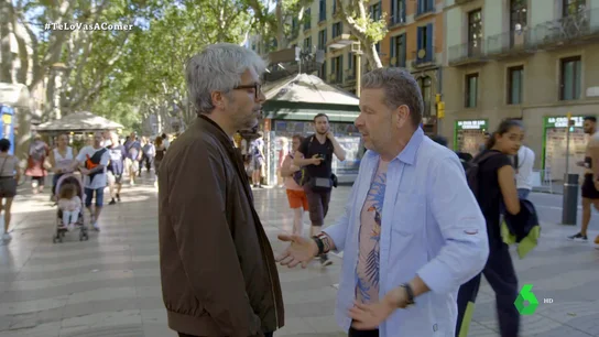 La frustración de Alberto Chicote y Òscar Broc con las "trampas para turistas" en La Rambla de Barcelona: "72 eurazos" La frustración de Alberto Chicote y Òscar Broc con las "trampas para turistas" en La Rambla de Barcelona: "72 eurazos"
