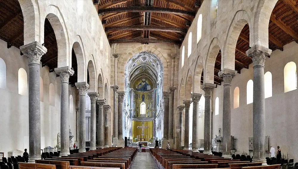 Interior de la Catedral de Cefalú