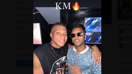 Kylian Mbappé y Rodrygo Goes Kylian Mbappé y Rodrygo Goes