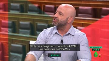 Rafa López desmonta los argumentos de Vox: "Habla de echar a la basura personas, dice que ser homosexual es un problema y ser trans una enfermedad"