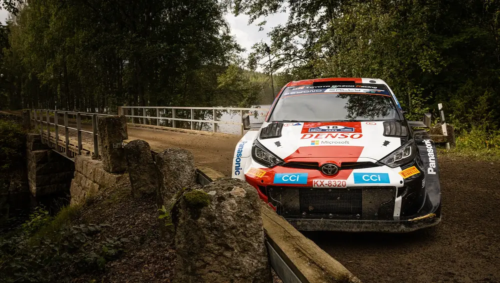 Cuarto podio de Katsuta en el WRC Cuarto podio de Katsuta en el WRC