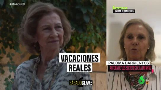 "Se veía a la reina Sofía un poco triste": la reflexión de Paloma Barrientos "Se veía a la reina Sofía un poco triste": la reflexión de Paloma Barrientos