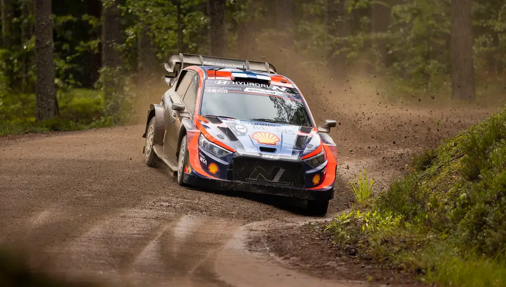 Teemu Suninen convencía a Hyundai con su segundo Top5 Teemu Suninen convencía a Hyundai con su segundo Top5