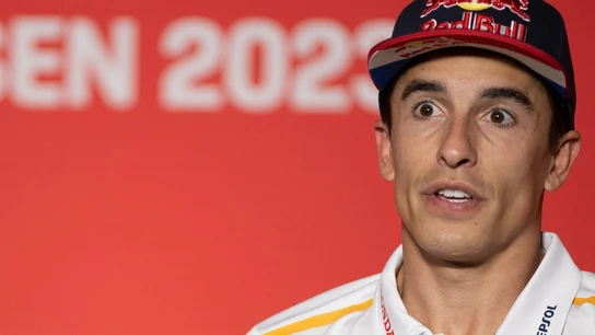 Marc Márquez, ante los medios Marc Márquez, ante los medios