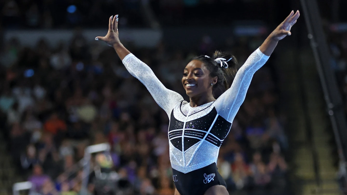 Simone Biles, en Chicago Simone Biles, en Chicago