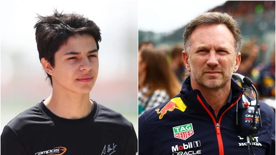 Pepe Martí y Christian Horner Pepe Martí y Christian Horner