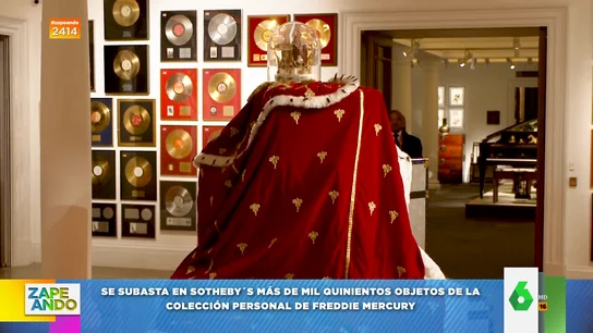 La subasta de más de 1.500 objetos de Freddie Mercury La subasta de más de 1.500 objetos de Freddie Mercury
