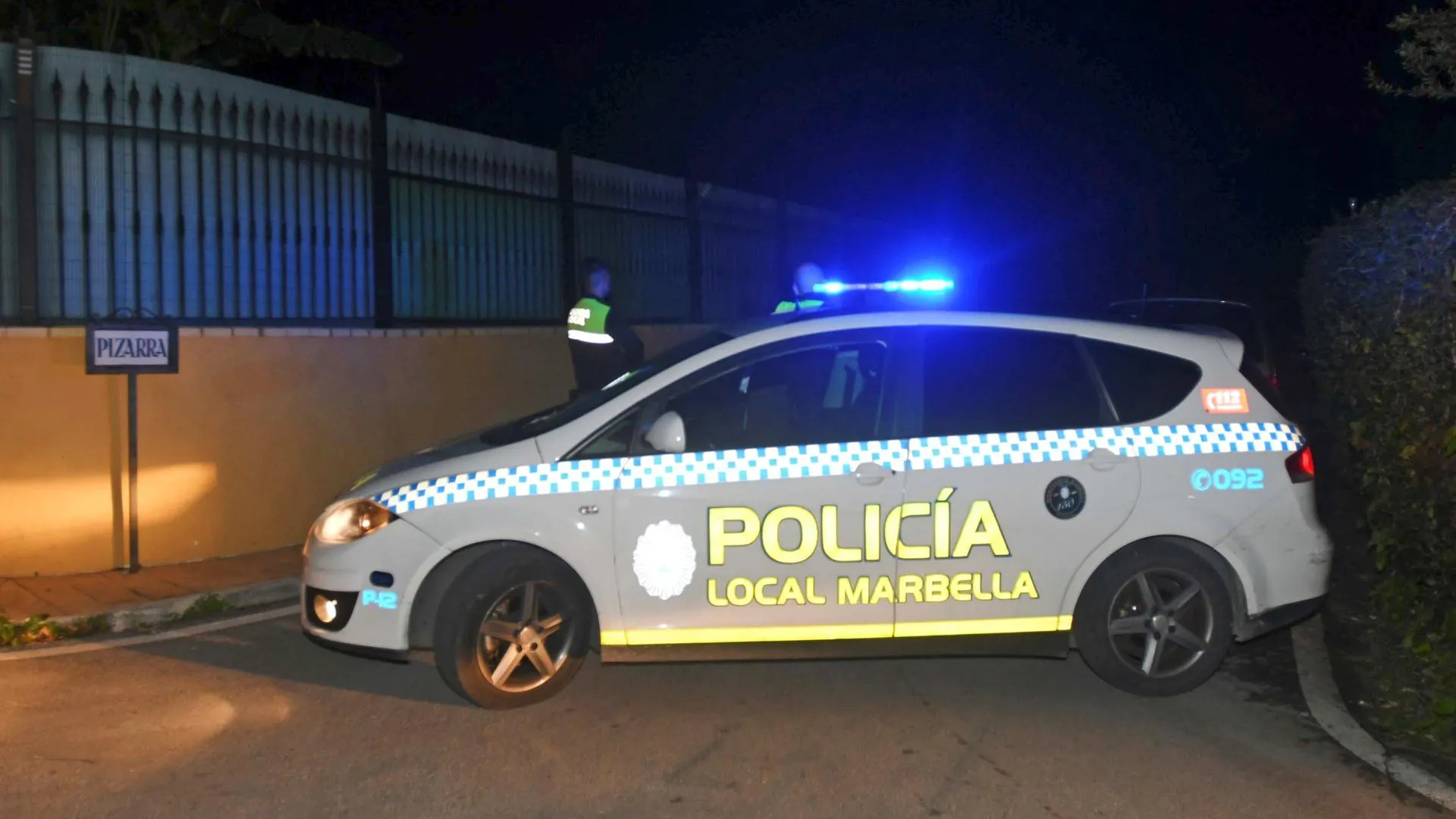 Coche de la Policía Local de Marbella