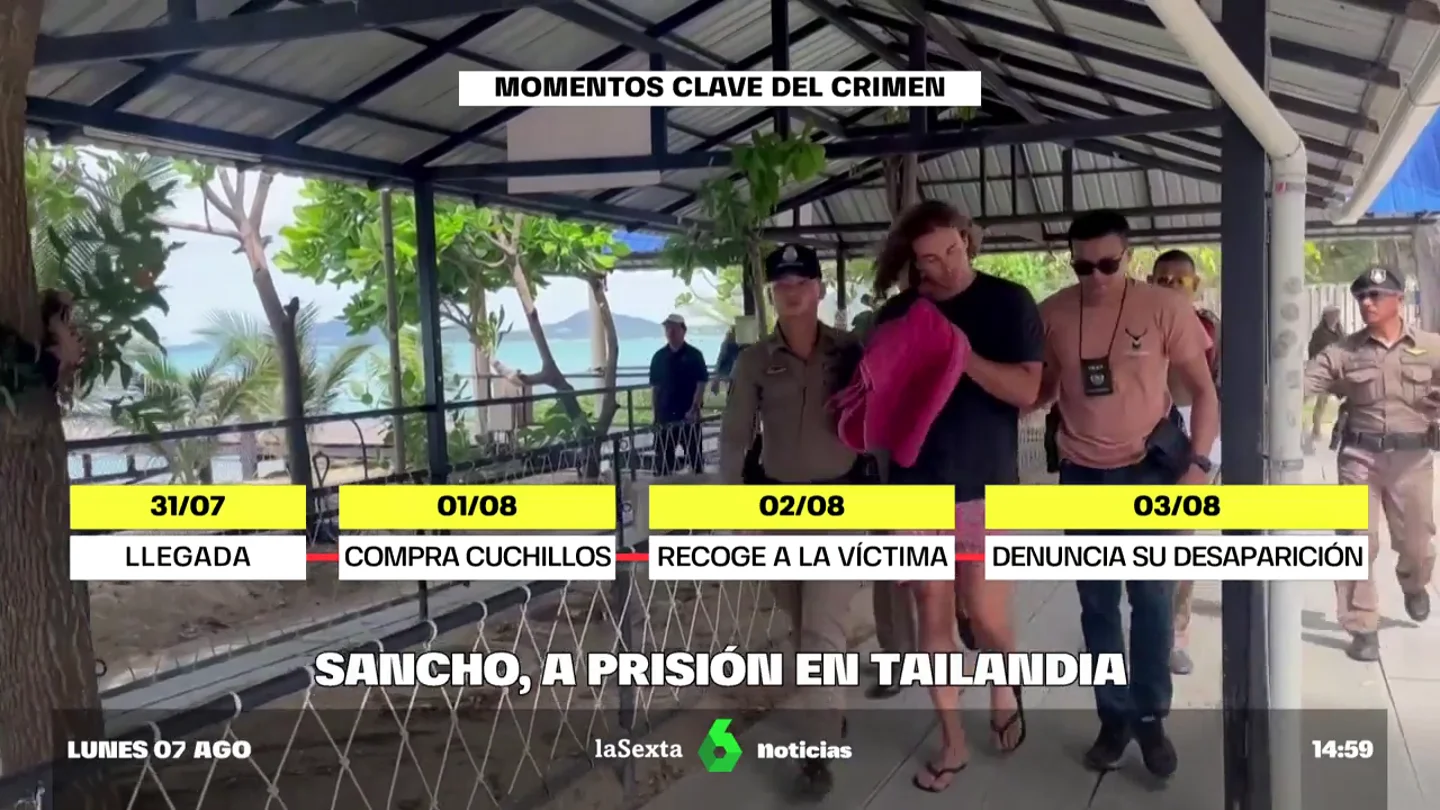 El relato policial de Daniel Sancho: momentos clave del macabro asesinato El relato policial de Daniel Sancho: momentos clave del macabro asesinato
