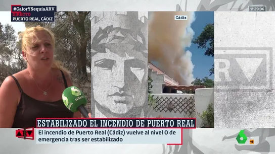 La unión de los vecinos contra el fuego deja una imagen de solidaridad en Puerto Real: "--" La unión de los vecinos contra el fuego deja una imagen de solidaridad en Puerto Real: "--"