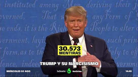 El narcisismo y la capacidad de autoengaño de Trump, amenaza a los fundamentos de la democracia de EEUU El narcisismo y la capacidad de autoengaño de Trump, amenaza a los fundamentos de la democracia de EEUU