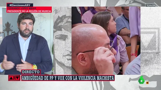 La reacción de López Miras en ARV a la eliminación de la consejería de Igualdad en Molina del Segura La reacción de López Miras en ARV a la eliminación de la consejería de Igualdad en Molina del Segura