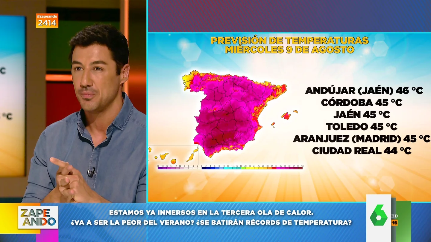 España atraviesa la tercera ola de calor del año: Francisco Cacho desvela por qué es la peor hasta la fecha España atraviesa la tercera ola de calor del año: Francisco Cacho desvela por qué es la peor hasta la fecha