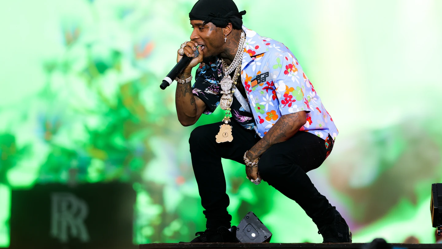 El rapero Tory Lanez, actuando en el Hard Rock Stadium de Florida en 2021 El rapero Tory Lanez, actuando en el Hard Rock Stadium de Florida en 2021