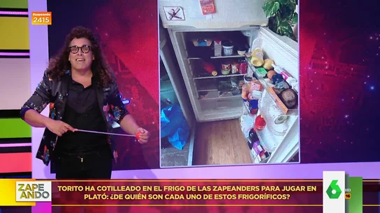 "Aquí viene Sanidad y no pasa la prueba": la reacción de Torito al ver el frigorífico de una de las zapeadoras "Aquí viene Sanidad y no pasa la prueba": la reacción de Torito al ver el frigorífico de una de las zapeadoras