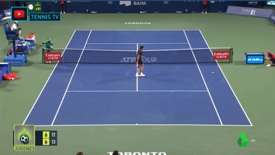 Francis Tifoe y Milos Raonic Francis Tifoe y Milos Raonic