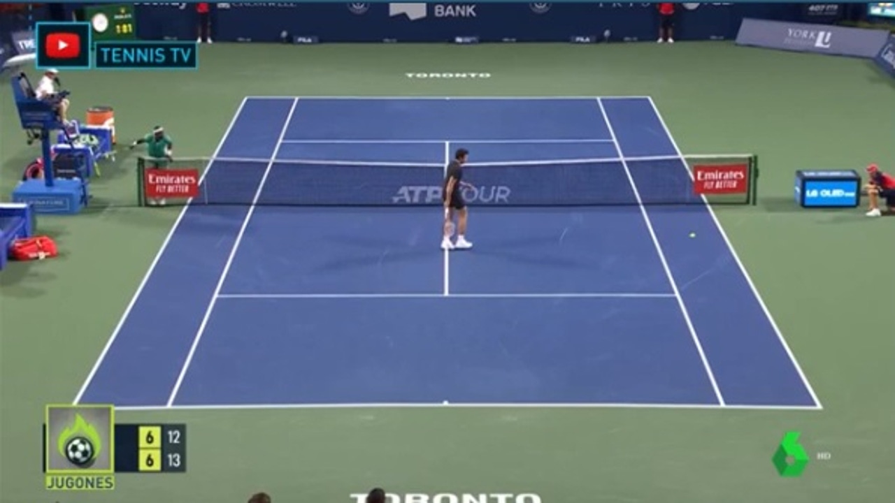 This was the point between Tiafoe and Raonic that revealed an unknown rule in tennis