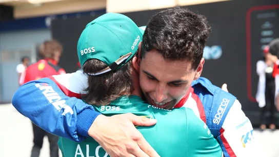 Fernando Alonso y Bortoleto Fernando Alonso y Bortoleto