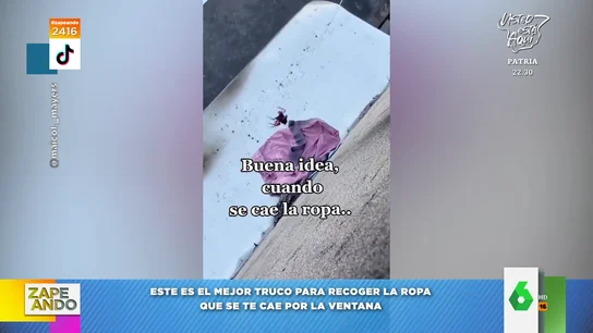 El truco definitivo para recuperar tu ropa si se cae mientras tiendes: "¡Qué fantasía es esa!" El truco definitivo para recuperar tu ropa si se cae mientras tiendes: "¡Qué fantasía es esa!"