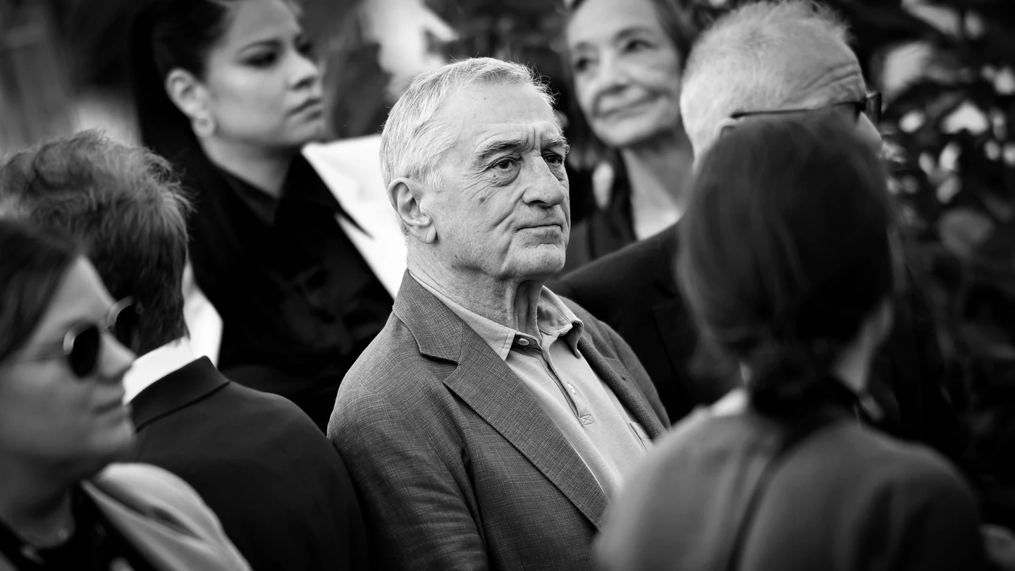 Robert De Niro, en el festival de Cannes de 2023 Robert De Niro, en el festival de Cannes de 2023