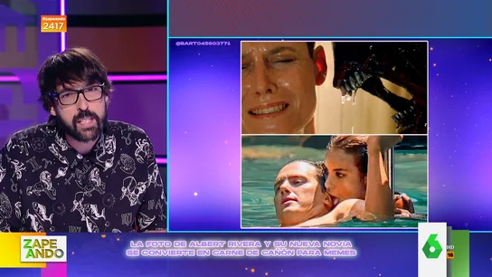 De 'Alien' al 'Ecce Homo' de Borja: los memes de la foto de Albert Rivera y Aysha Daraaui que inundan las redes De 'Alien' al 'Ecce Homo' de Borja: los memes de la foto de Albert Rivera y Aysha Daraaui que inundan las redes