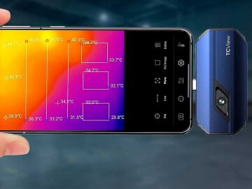 Con estas cámaras térmicas puedes medir los efectos de la ola de calor con tu móvil