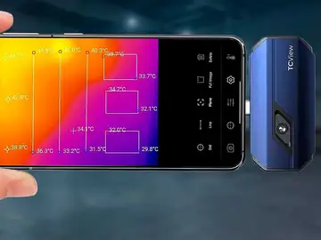 Con estas cámaras térmicas puedes medir los efectos de la ola de calor con tu móvil Con estas cámaras térmicas puedes medir los efectos de la ola de calor con tu móvil