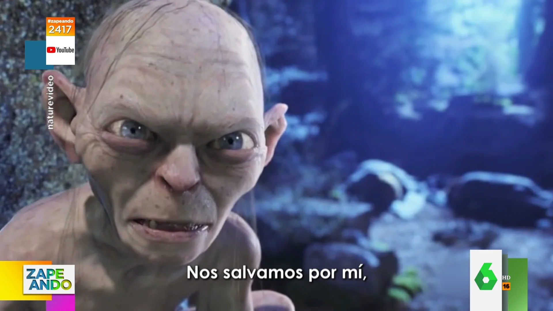 Tecnología de captura de movimiento: así se creó el personaje de la criatura Gollum en 'El Señor de los anillos'