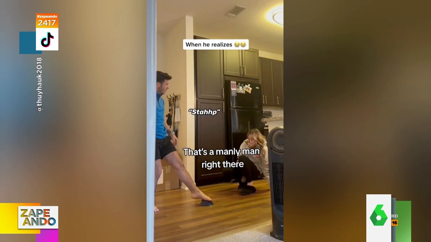 La broma viral de una chica a su novio con un ratón de juguete: "No me vuelvas a hablar en la vida" La broma viral de una chica a su novio con un ratón de juguete: "No me vuelvas a hablar en la vida"