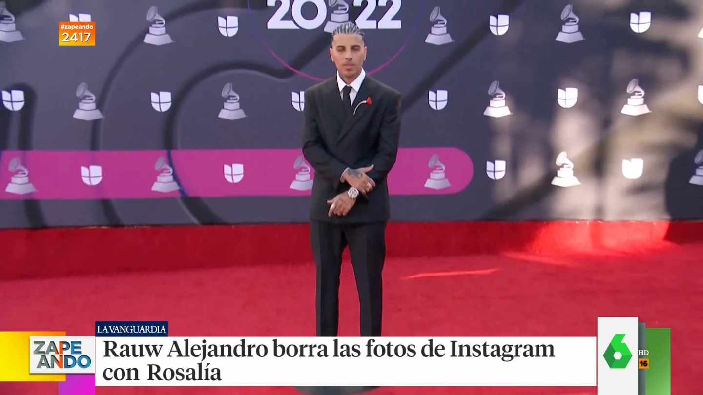 Rauw Alejandro olvida a Rosalía y borra sus fotos de Instagram Rauw Alejandro olvida a Rosalía y borra sus fotos de Instagram