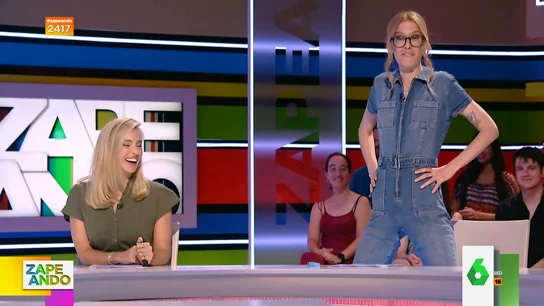 La inesperada respuesta de Gakian cuando María Gómez le pregunta qué tal está La inesperada respuesta de Gakian cuando María Gómez le pregunta qué tal está