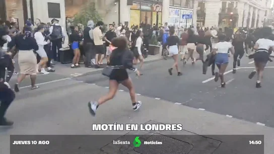 motin en londres motin en londres