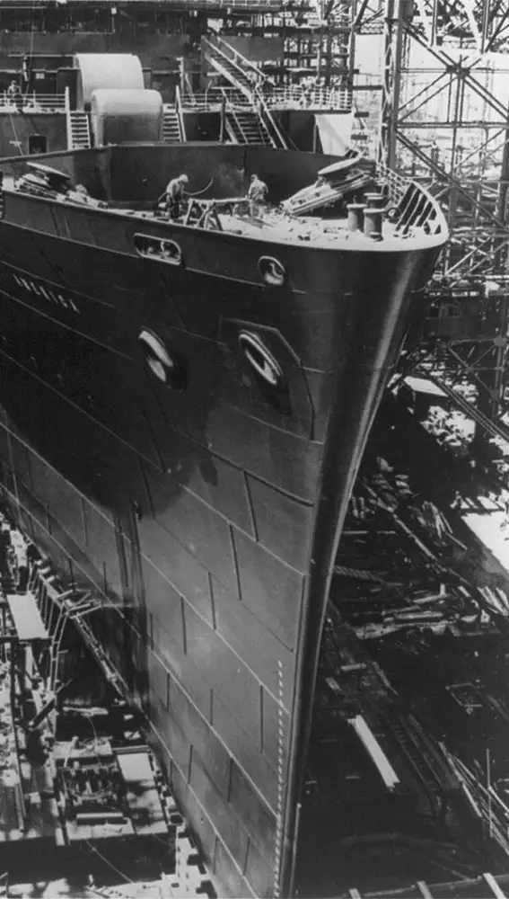 Construcción del SS America