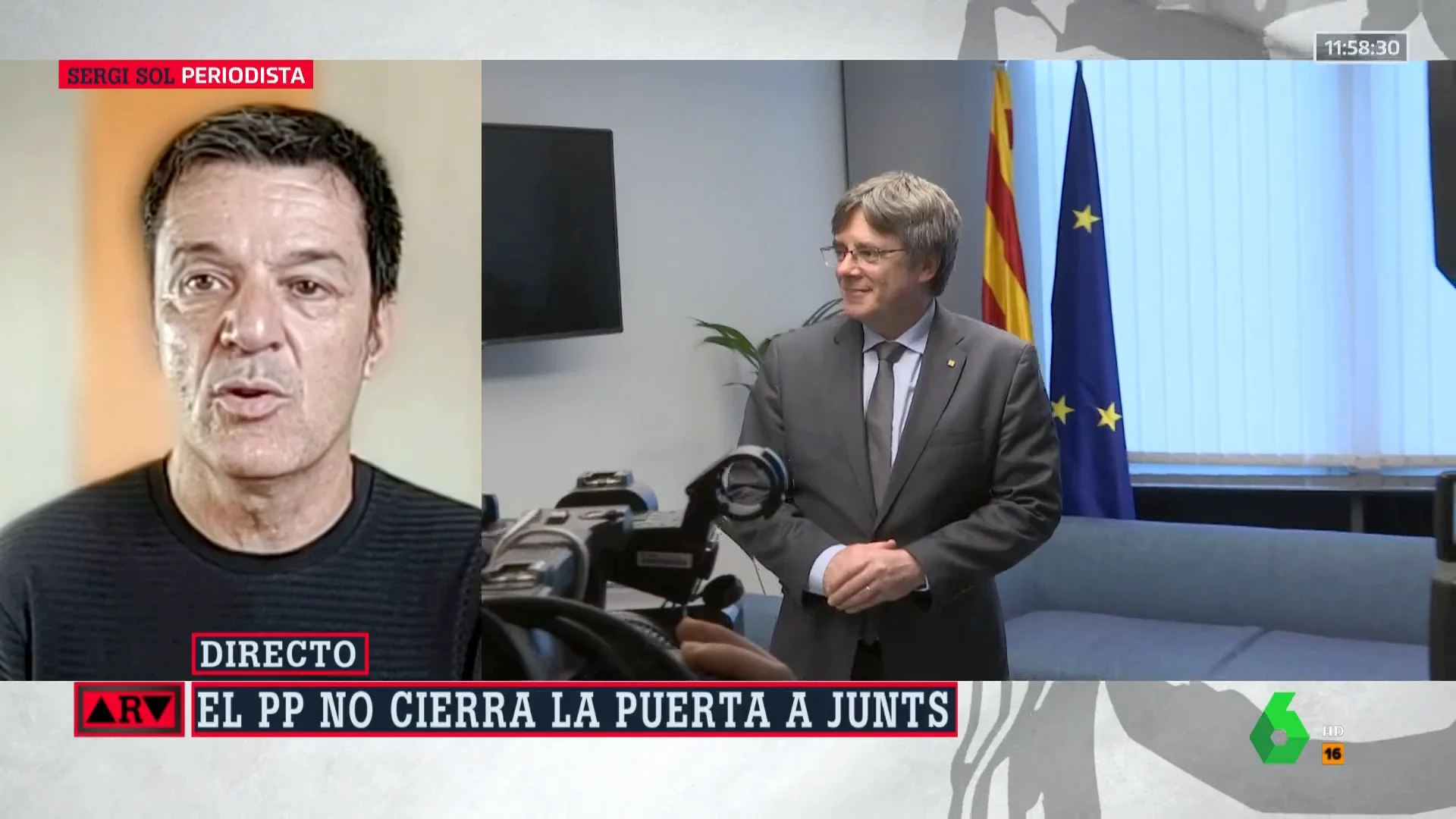 sergi sol sobre las negociaciones de Junts y PSOE