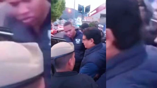Momento en el que asesinan al candidato presidencial en Ecuador Momento en el que asesinan al candidato presidencial en Ecuador