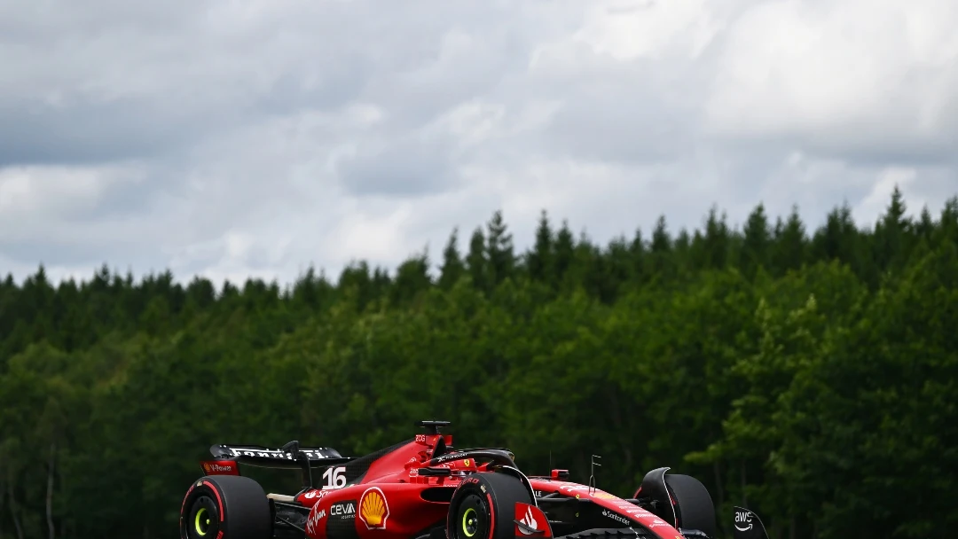 Charles Leclerc con Ferrari