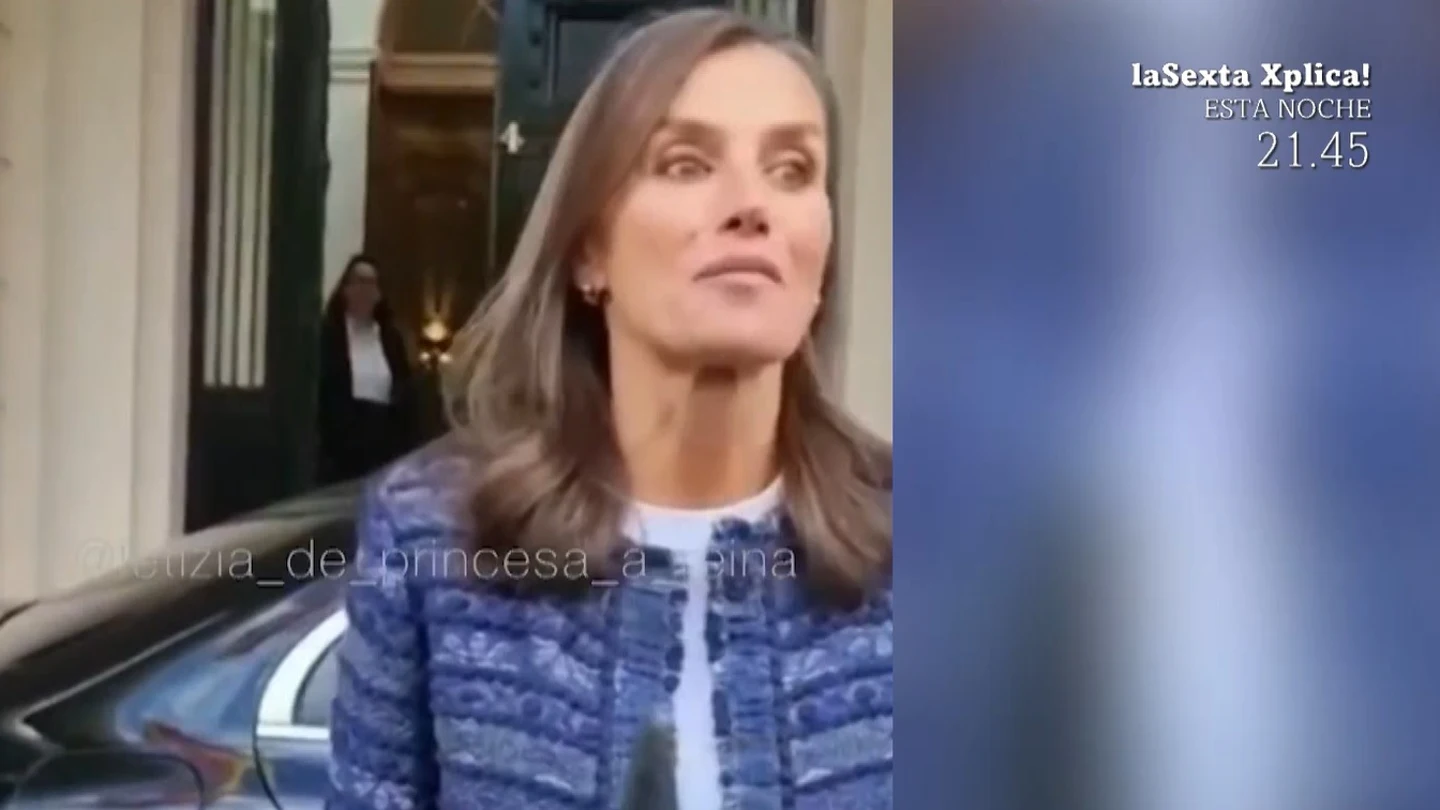 El momento más cercano de la reina Letizia hablando con varias mujeres El momento más cercano de la reina Letizia hablando con varias mujeres