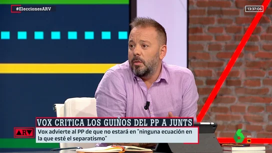 Antonio Maestre ironiza con la "confusión" del PP con Junts: "En Moncloa tienen que estar celebrándolo" Antonio Maestre ironiza con la "confusión" del PP con Junts: "En Moncloa tienen que estar celebrándolo"