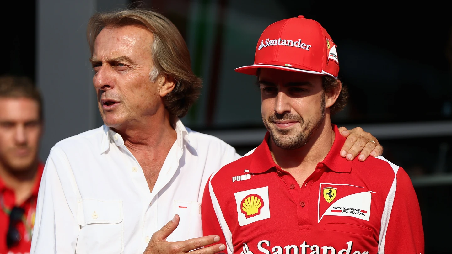 Luca di Montezemolo y Fernando Alonso Luca di Montezemolo y Fernando Alonso