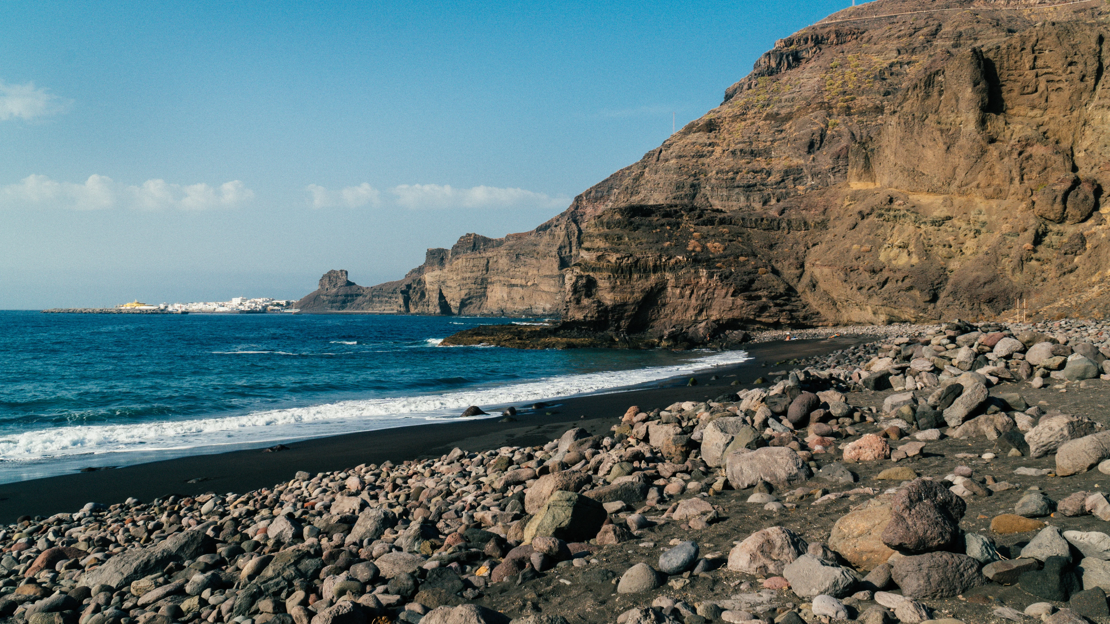 Playa de Guayedra, en Gran Canaria Playa de Guayedra, en Gran Canaria