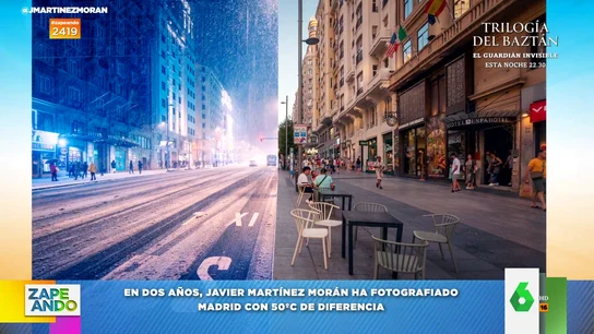 Así se ve Madrid con 50 grados de diferencia: un fotógrafo ha captado las mismas imágenes de la ciudad en momentos extremos Así se ve Madrid con 50 grados de diferencia: un fotógrafo ha captado las mismas imágenes de la ciudad en momentos extremos