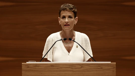 La candidata a reeditar la presidencia del Gobierno de Navarra, María Chivite La candidata a reeditar la presidencia del Gobierno de Navarra, María Chivite
