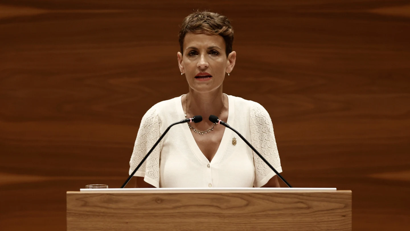 La candidata a reeditar la presidencia del Gobierno de Navarra, María Chivite La candidata a reeditar la presidencia del Gobierno de Navarra, María Chivite